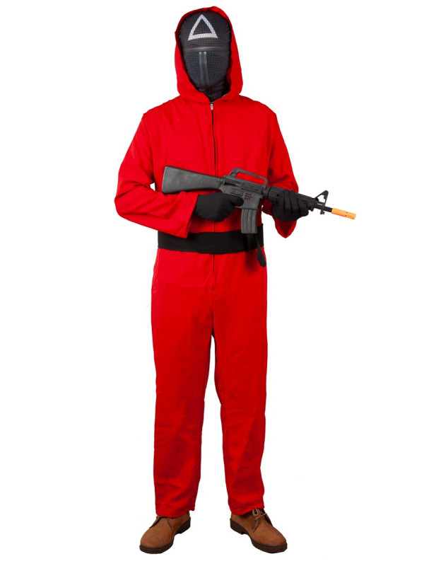 Disfraz Juego del Calamar triángulo círculo infantil