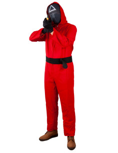 Disfraz Juego del Calamar triángulo cuadrado infantil 2