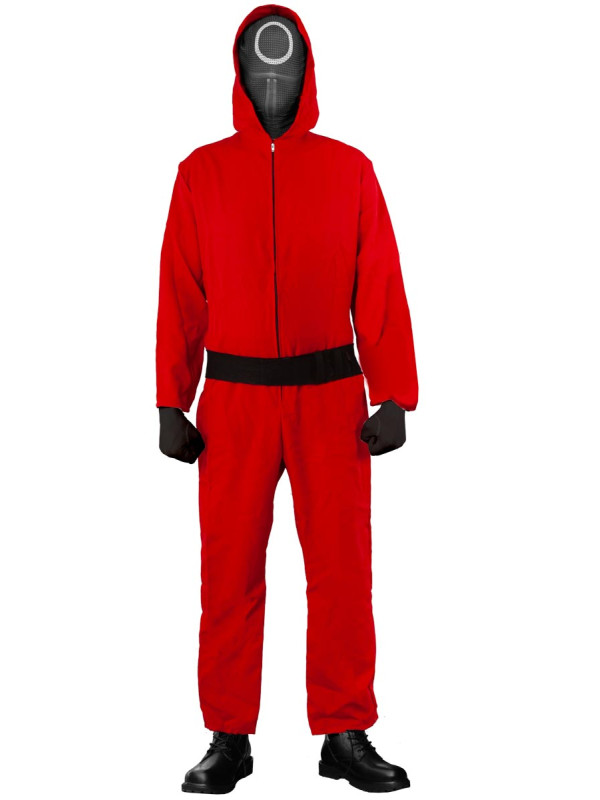 Disfraz Juego del Calamar triángulo círculo infantil