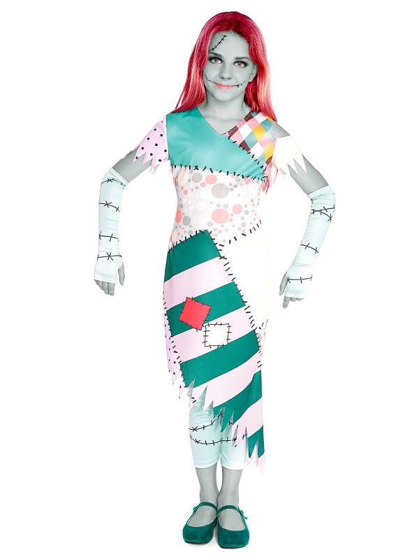 Disfraz muñeca de trapo infantil