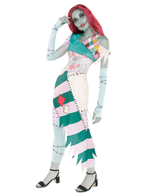 Disfraz muñeca de trapo mujer