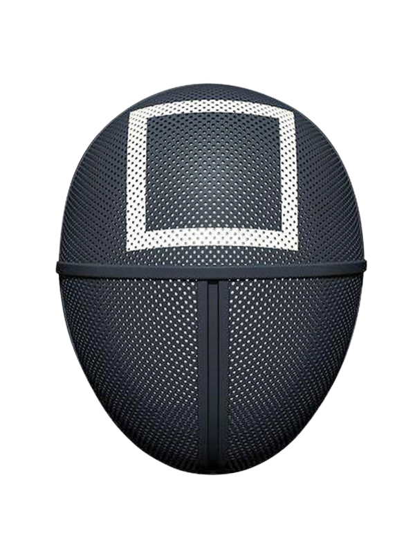 Careta cuadrado rígida el juego del calamar