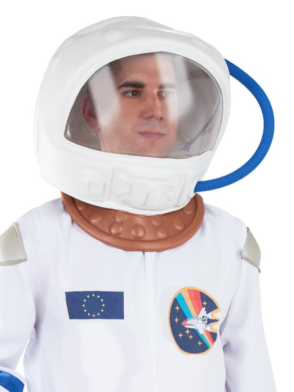 Casco de astronauta adulto goma eva blanco