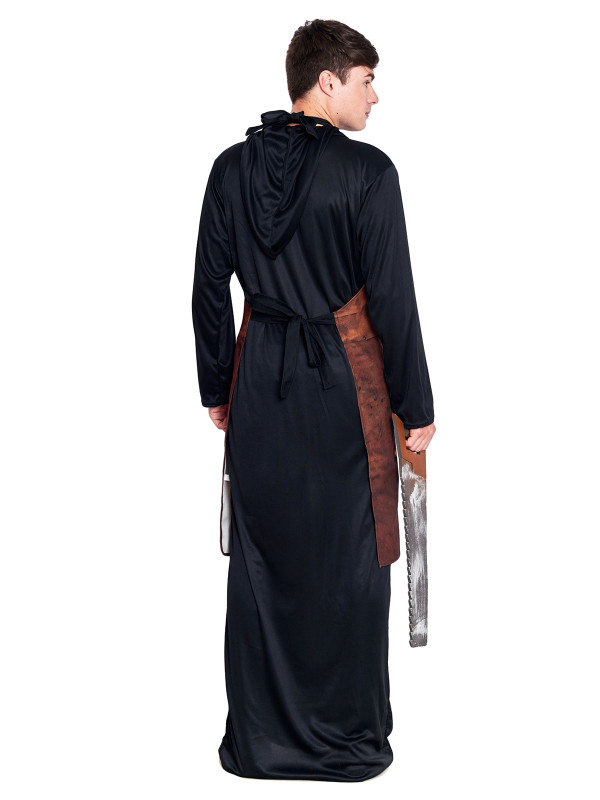 Disfraz de destripador para hombre espalda