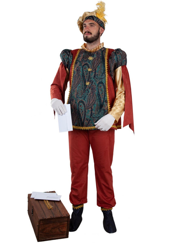 disfraz cartero rey mago