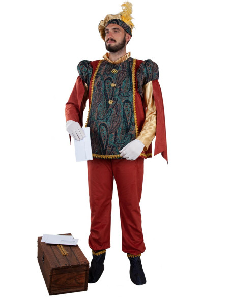 disfraz cartero rey mago