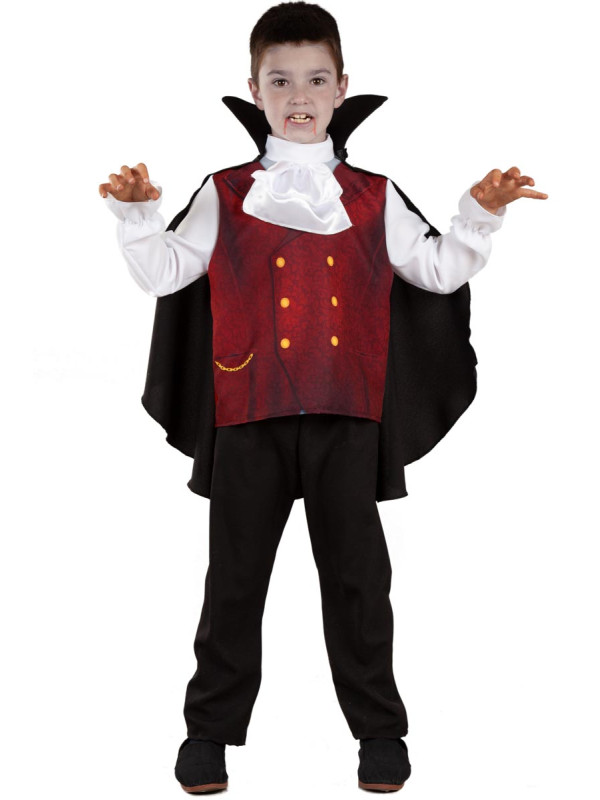 Disfraz vampiro para niño