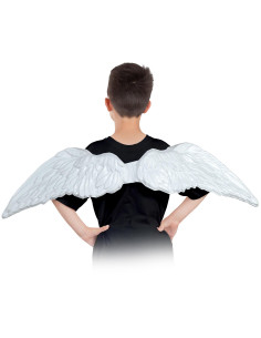 Alas de goma eva medianas blancas