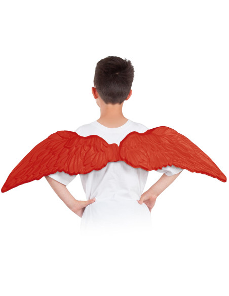 Alas de goma eva medianas rojas