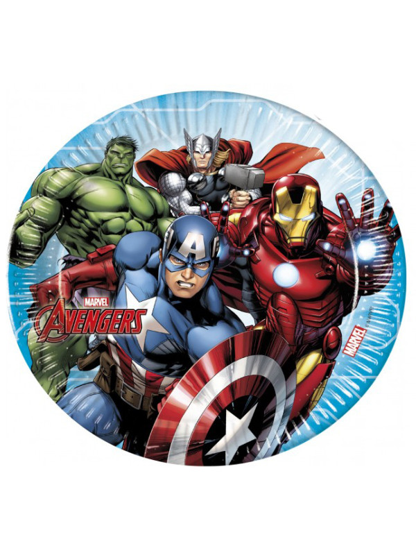 6 Platos Los Vengadores
