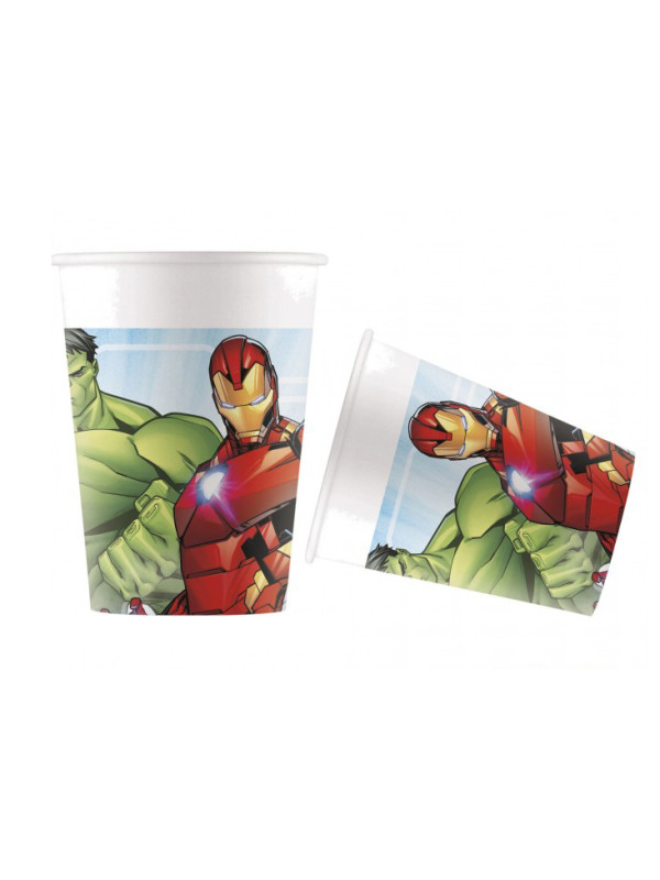 6 Vasos Los Vengadores