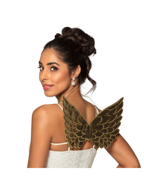 Alas de angel doradas
