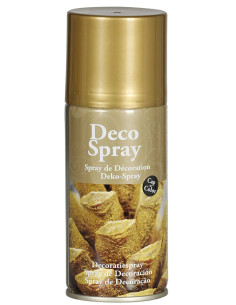 Spray pintura metalizada decorativa oro