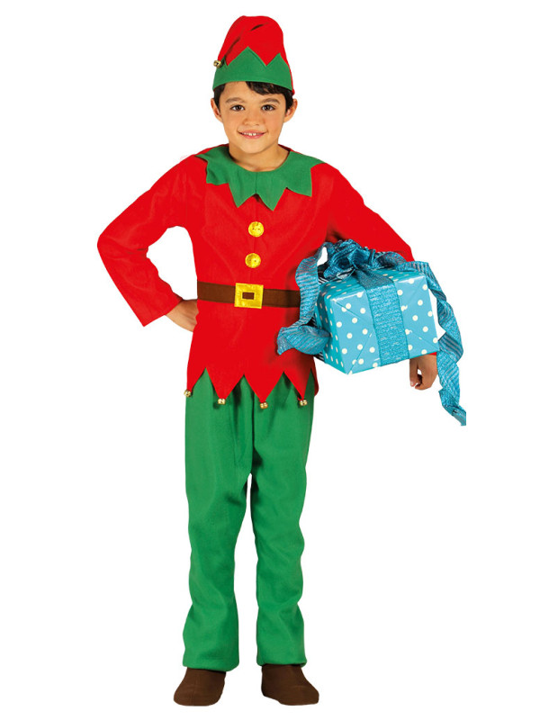 Disfraz Elfo Navideño infantil