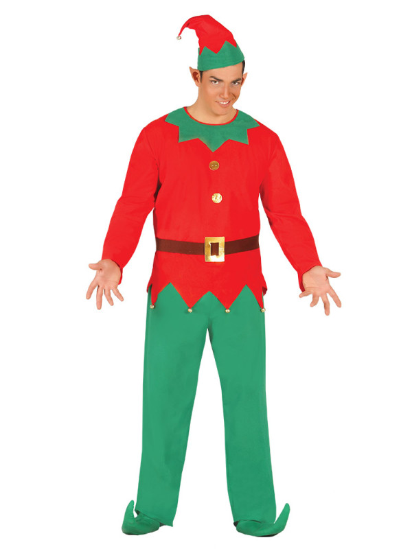 Disfraz Elfo de la Navidad adulto
