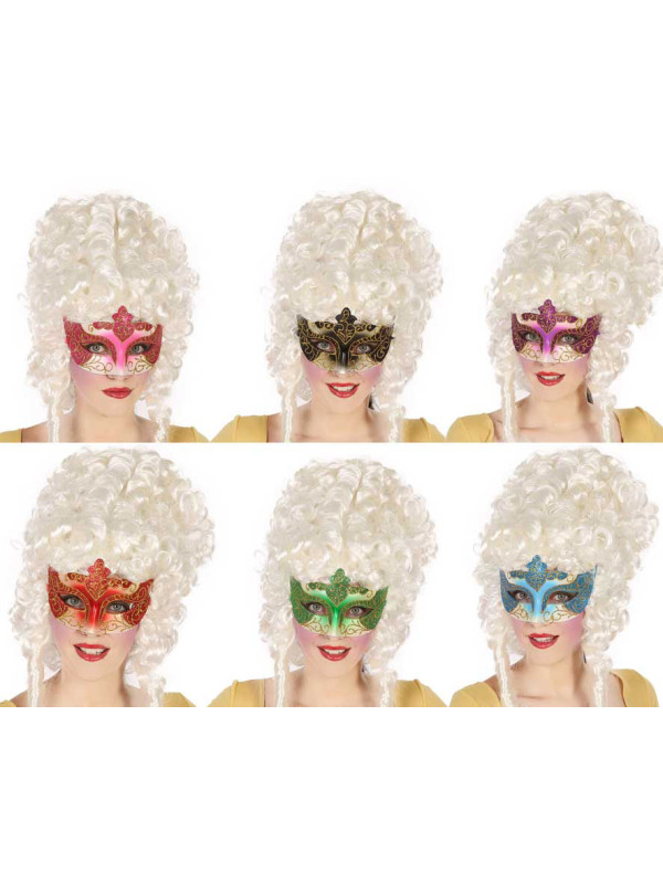 Antifaz veneciano de época