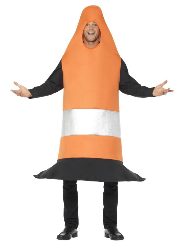 Disfraz de cono de carretera