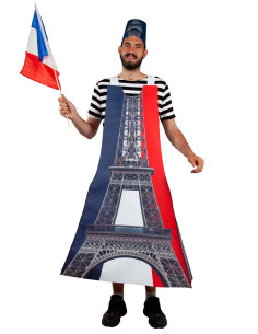 Disfraz de Torre Eiffel adulto
