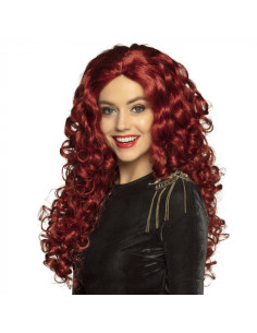 Peluca pelirroja rizada