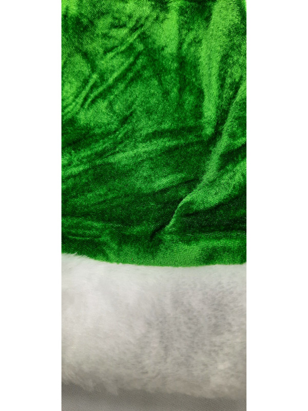 Gorro Noel verde adulto