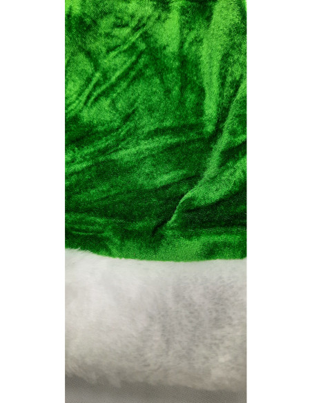 Gorro Noel verde adulto