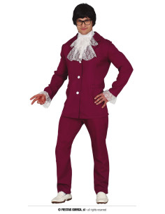 Disfraz Austin Power para adulto