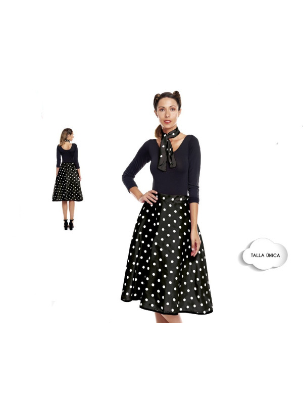 Falda Años 50 para mujer