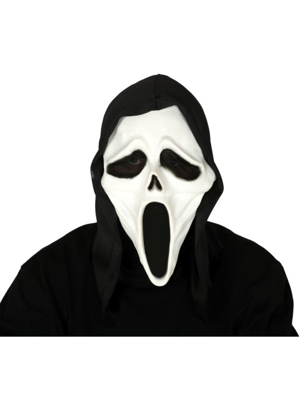Careta Scream con capucha