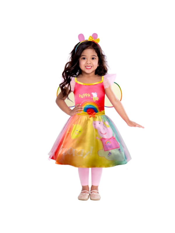Disfraz Peppa Rainbow Dress