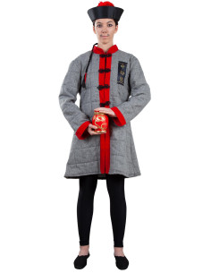 Disfraz abrigo chino adulto