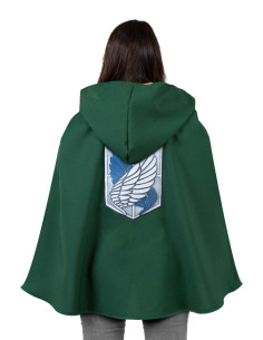 Capa Ataque a los titanes Legión de reconocimiento adulto