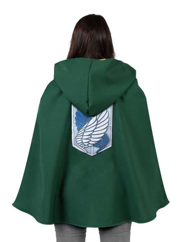 Capa Ataque a los titanes Legión de reconocimiento adulto