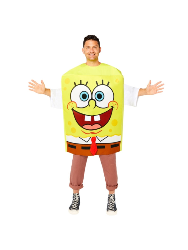 Disfraz Bob Esponja para adulto