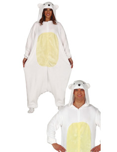 Disfraz Kigurumi oso polar para adulto
