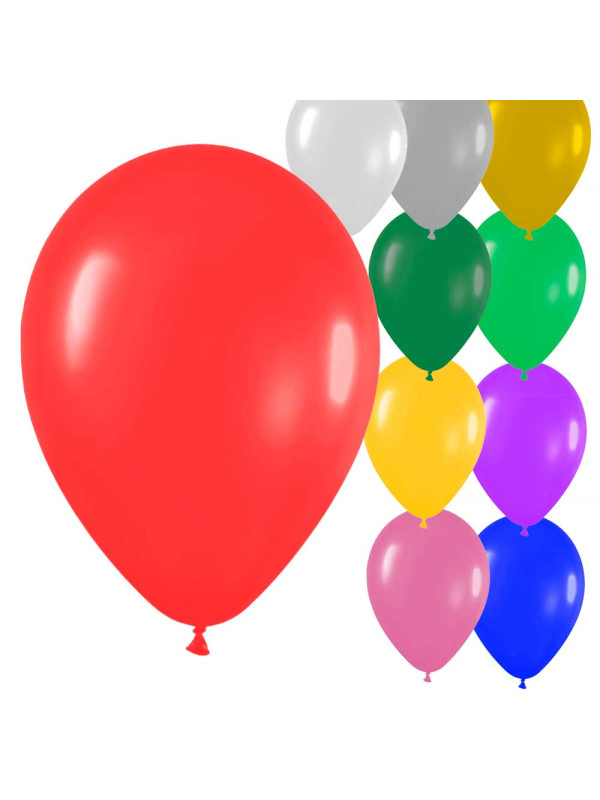 Globo decohelium metalizados