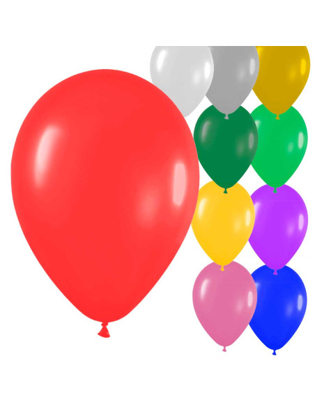 Globo decohelium metalizados