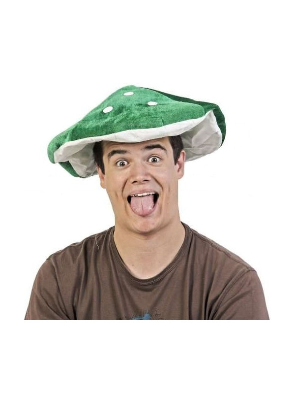 Gorro seta verde