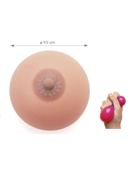 Pecho de juguete antiestrés