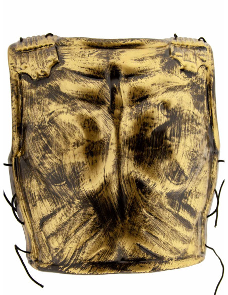 Coraza de romano envejecida espalda