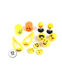 Pack juguetes emoticonos para piñatas