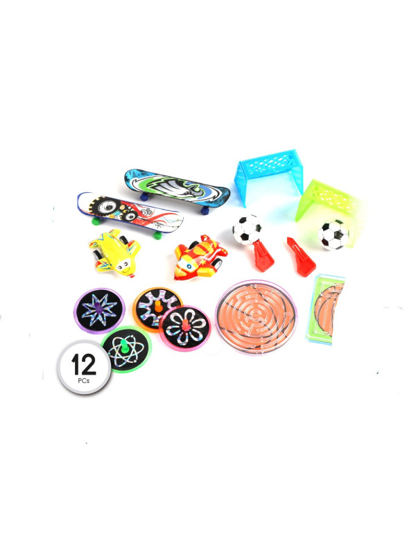 Pack juguetes skater para piñatas