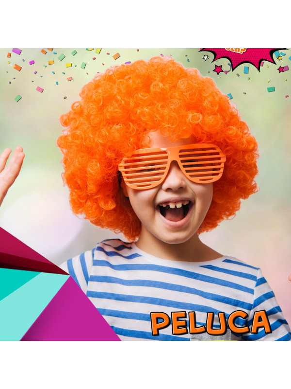 Peluca payaso infantil