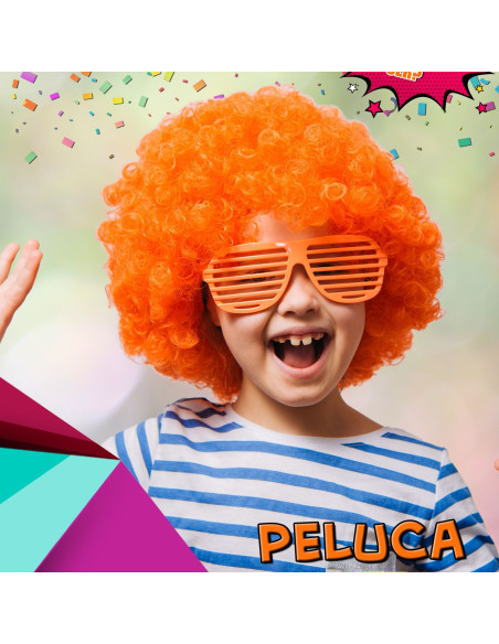 Peluca payaso infantil