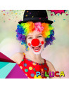 Peluca payaso infantil