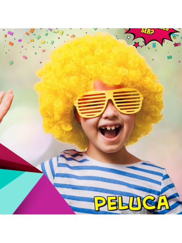 Peluca payaso infantil
