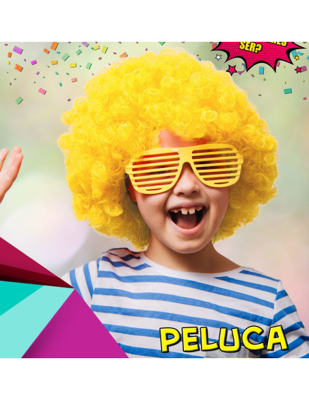 Peluca payaso infantil