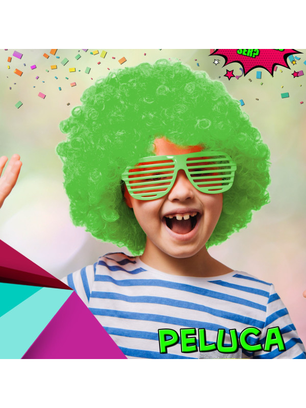 Peluca payaso infantil