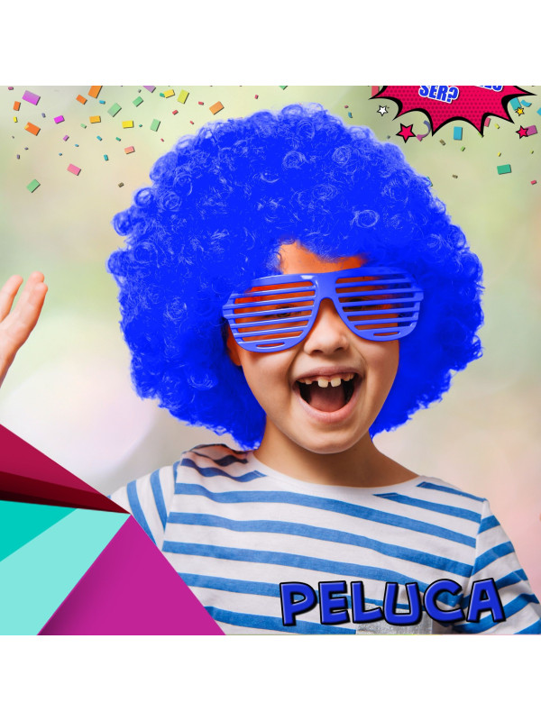 Peluca payaso infantil