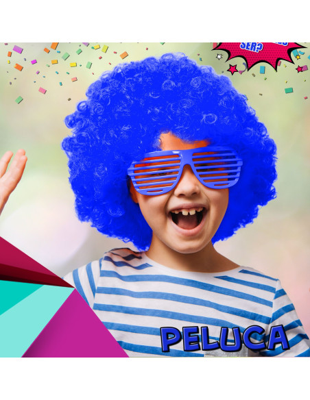 Peluca payaso infantil