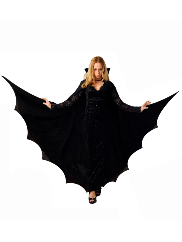 Capa murcielago larga para adulto